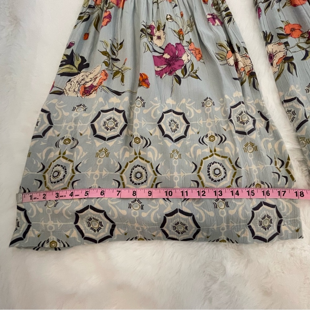 Floral Jumpsuit in Blue and Pink - Picture 8 of 14